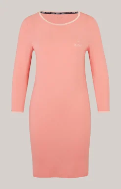 Loungewear Longshirt in Flamingo