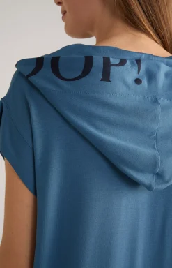 Loungewear Longshirt in Ocean Blue