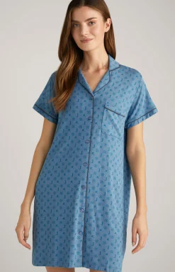 Loungewear Longshirt in Ocean Blue