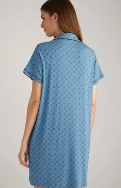 Loungewear Longshirt in Ocean Blue