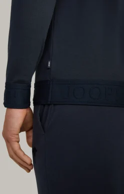 Loungewear Longsleeve in Dunkelblau