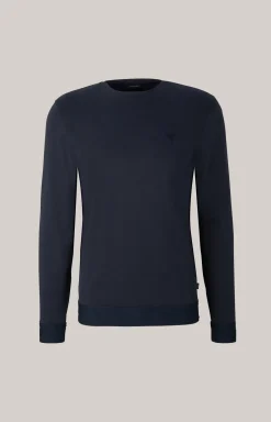 Loungewear Longsleeve in Dunkelblau