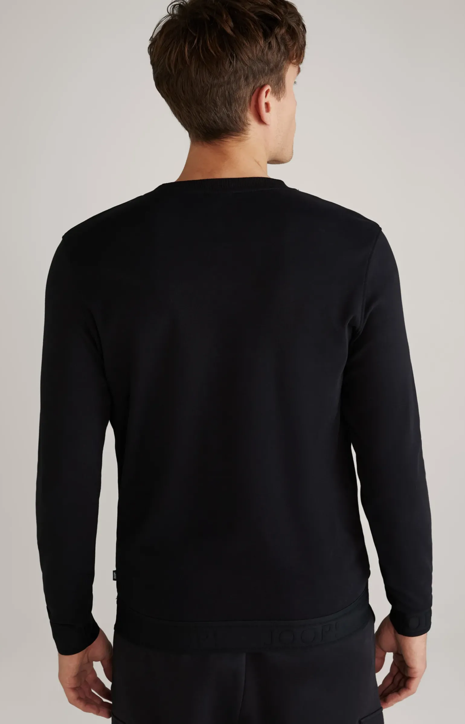 Loungewear Longsleeve in Schwarz