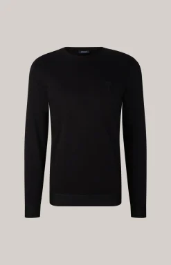 Loungewear Longsleeve in Schwarz