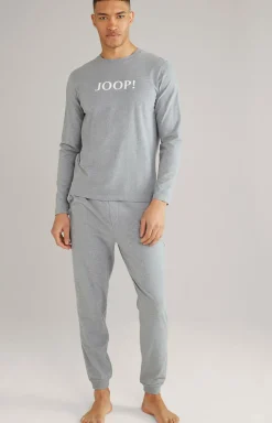 Loungewear Longsleeve in Grau