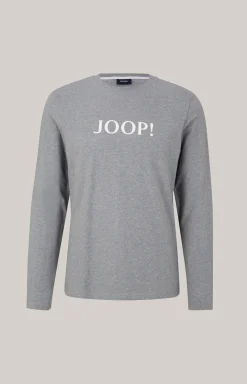 Loungewear Longsleeve in Grau