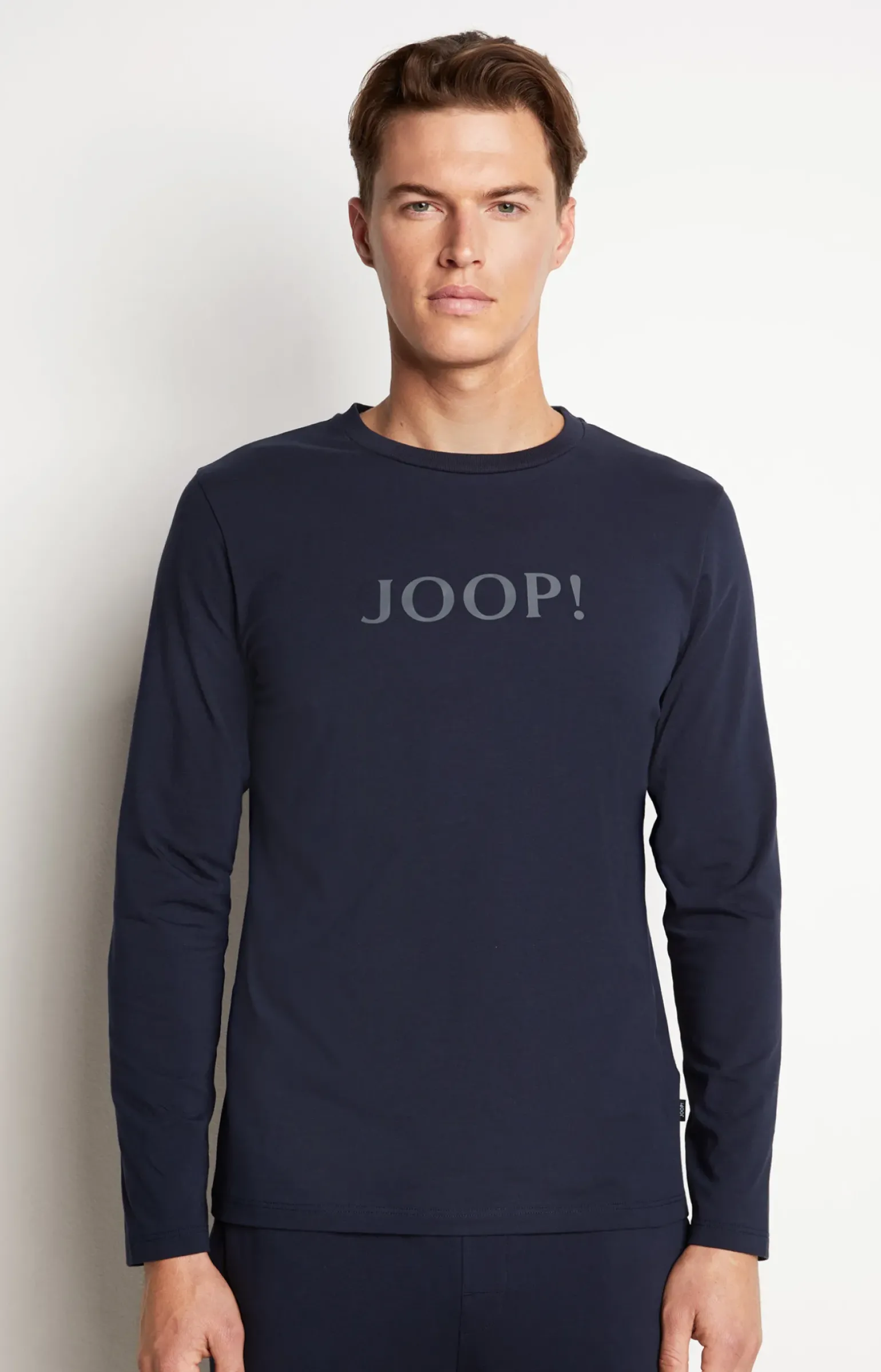 Loungewear Longsleeve in Dunkelblau