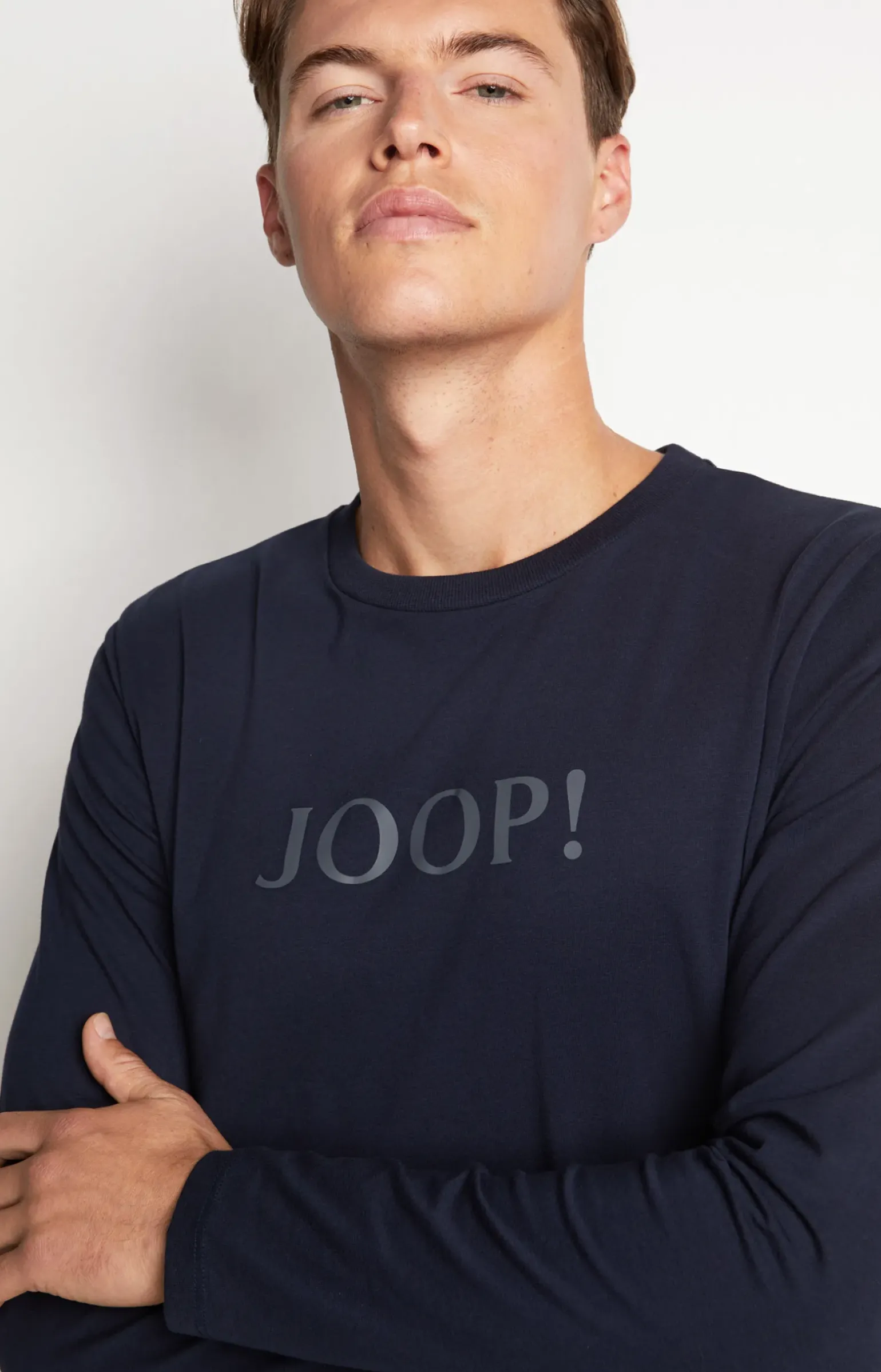 Loungewear Longsleeve in Dunkelblau