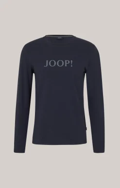 Loungewear Longsleeve in Dunkelblau