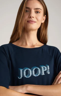 Loungewear Shirt in Midnight Blue