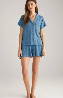 Loungewear Shirt in Ocean Blue