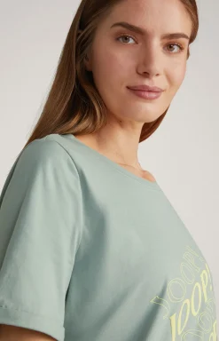 Loungewear Shirt in Sea Grass