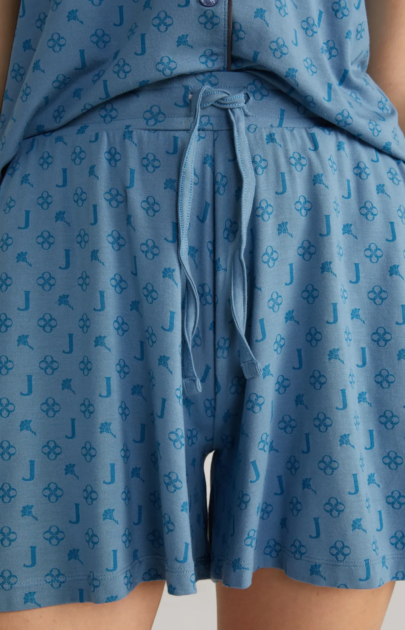 Loungewear Shorts in Ocean Blue