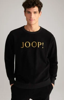 Loungewear Sweatshirt in Schwarz