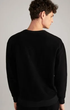 Loungewear Sweatshirt in Schwarz