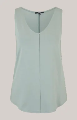 Loungewear Tank-Top in Sea Grass