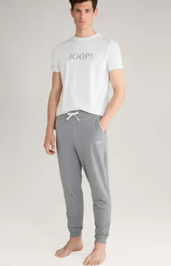 Loungewear T-Shirt in Weiß