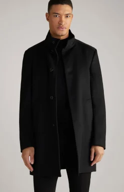 Mantel Maron in Schwarz