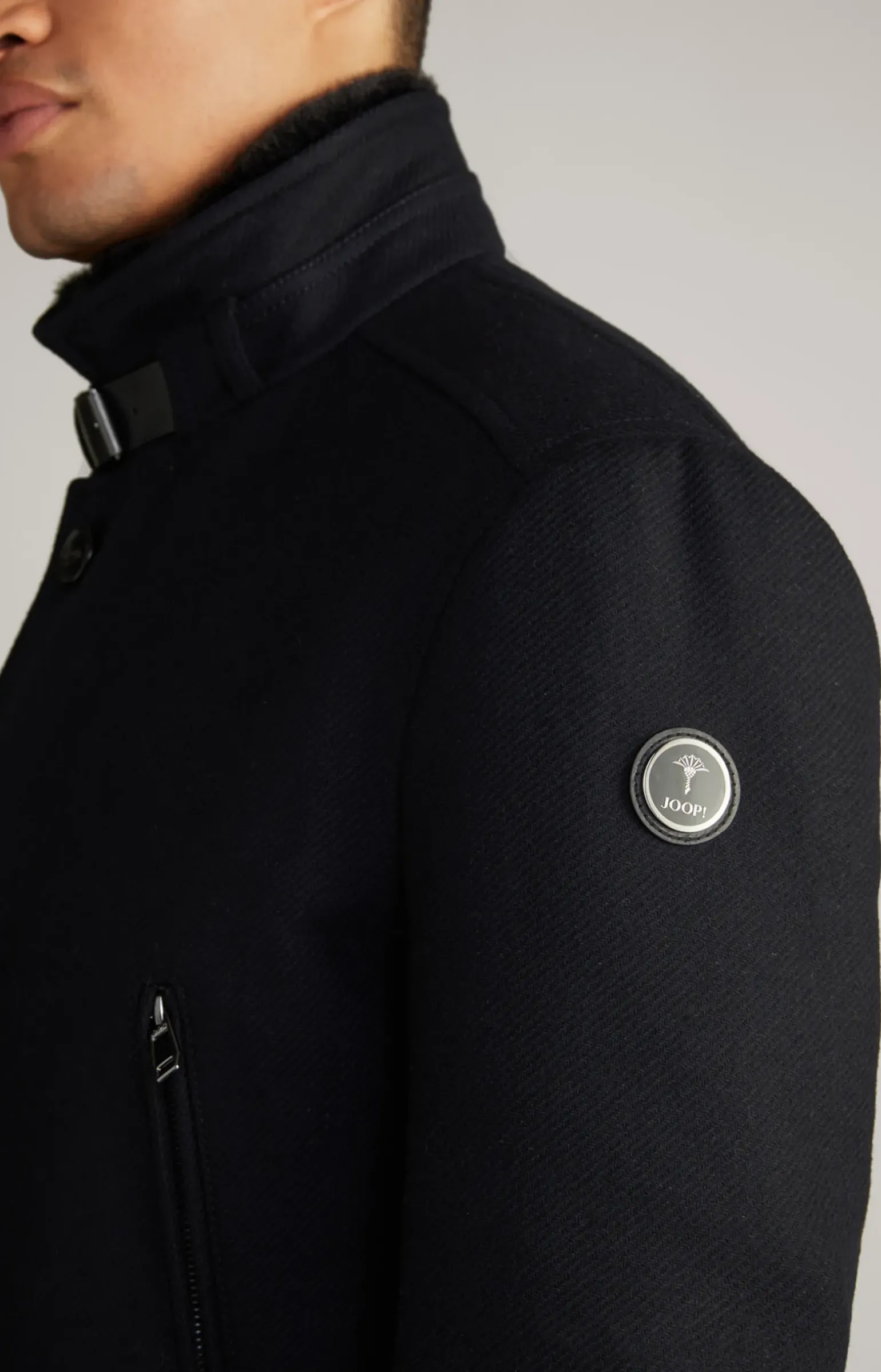 Mantel Mikos in Dunkelblau