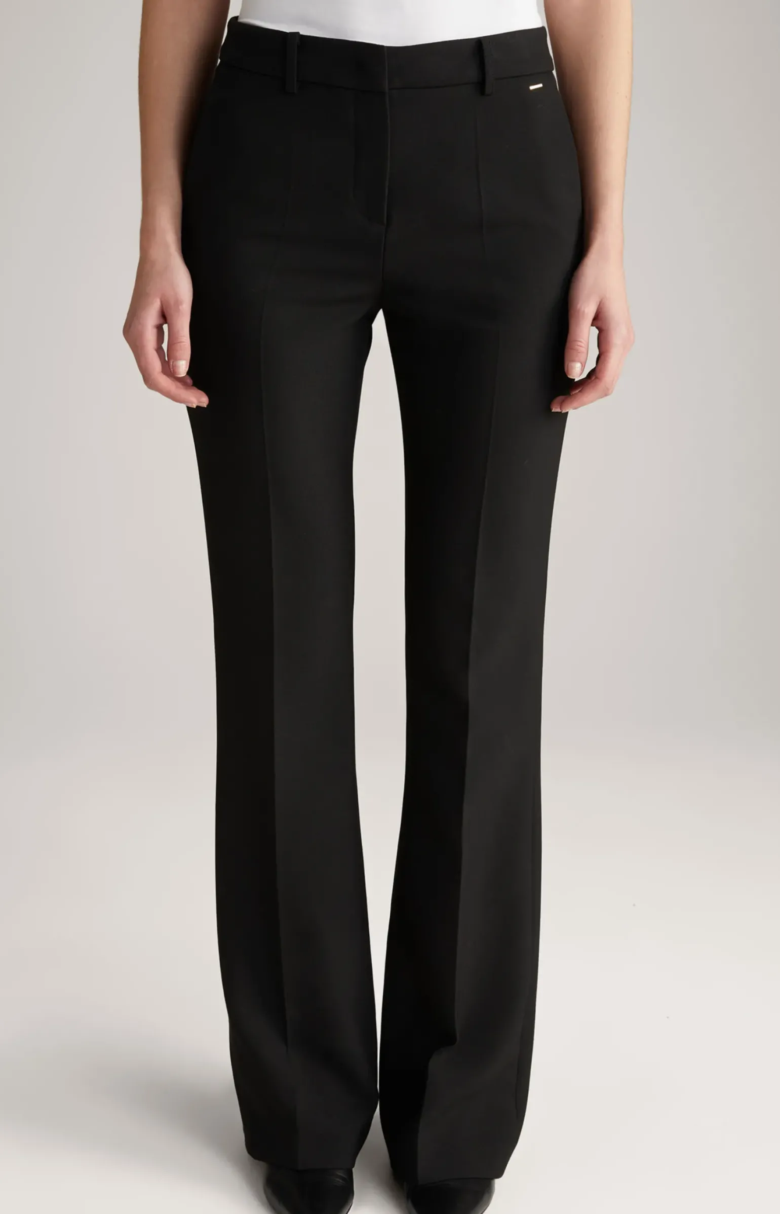 Marlenehose in Schwarz