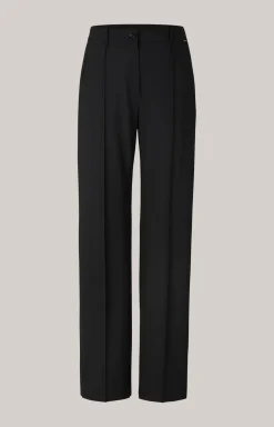 Marlenehose in Schwarz