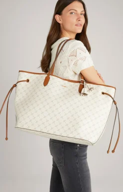 Maxi-Shopper Cortina Lara in Offwhite