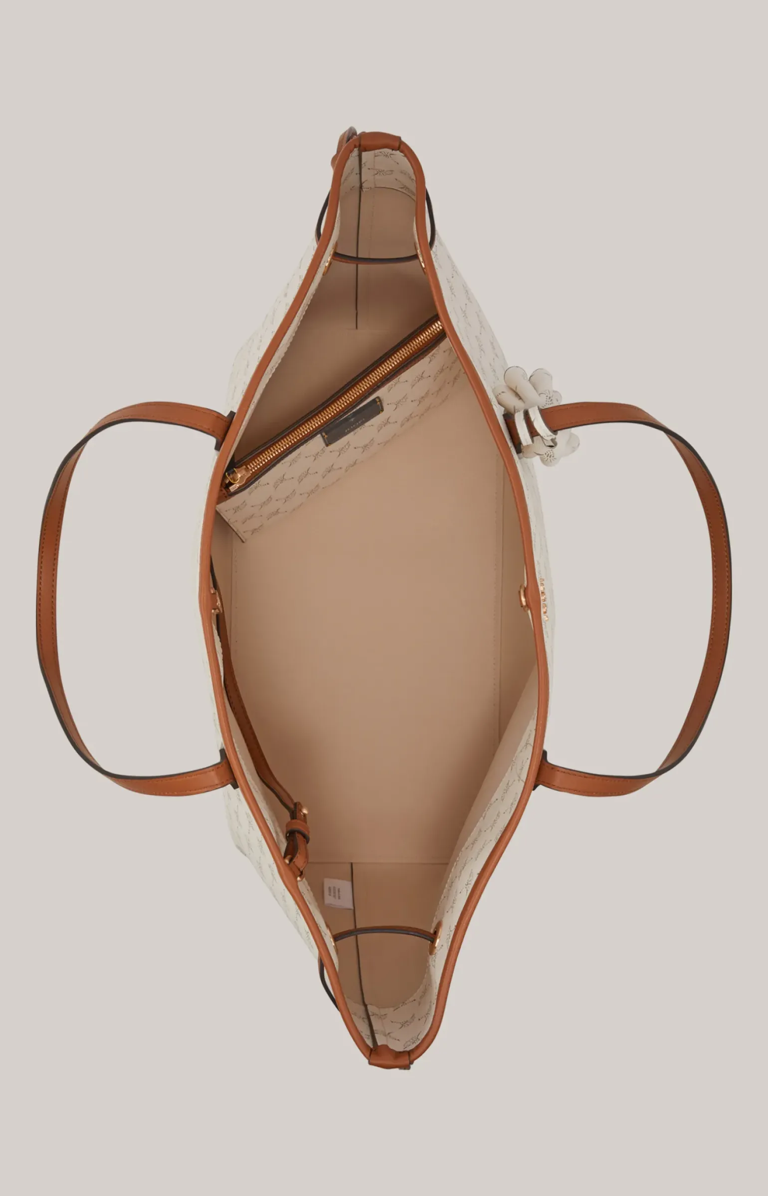 Maxi-Shopper Cortina Lara in Offwhite