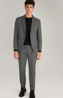 Merinowoll-Pullover Denny in Schwarz