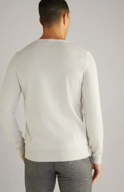 Merinowoll-Pullover Denny in Beige