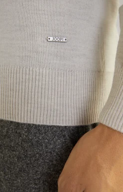 Merinowoll-Pullover Denny in Beige