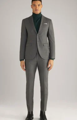 Merinowoll-Pullover Donte in Dunkelgrün