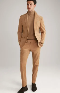 Merinowoll-Pullover Donte in Dunkelbeige