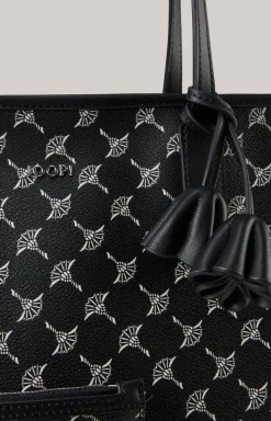 Midi-Shopper Cortina Lara in Schwarz