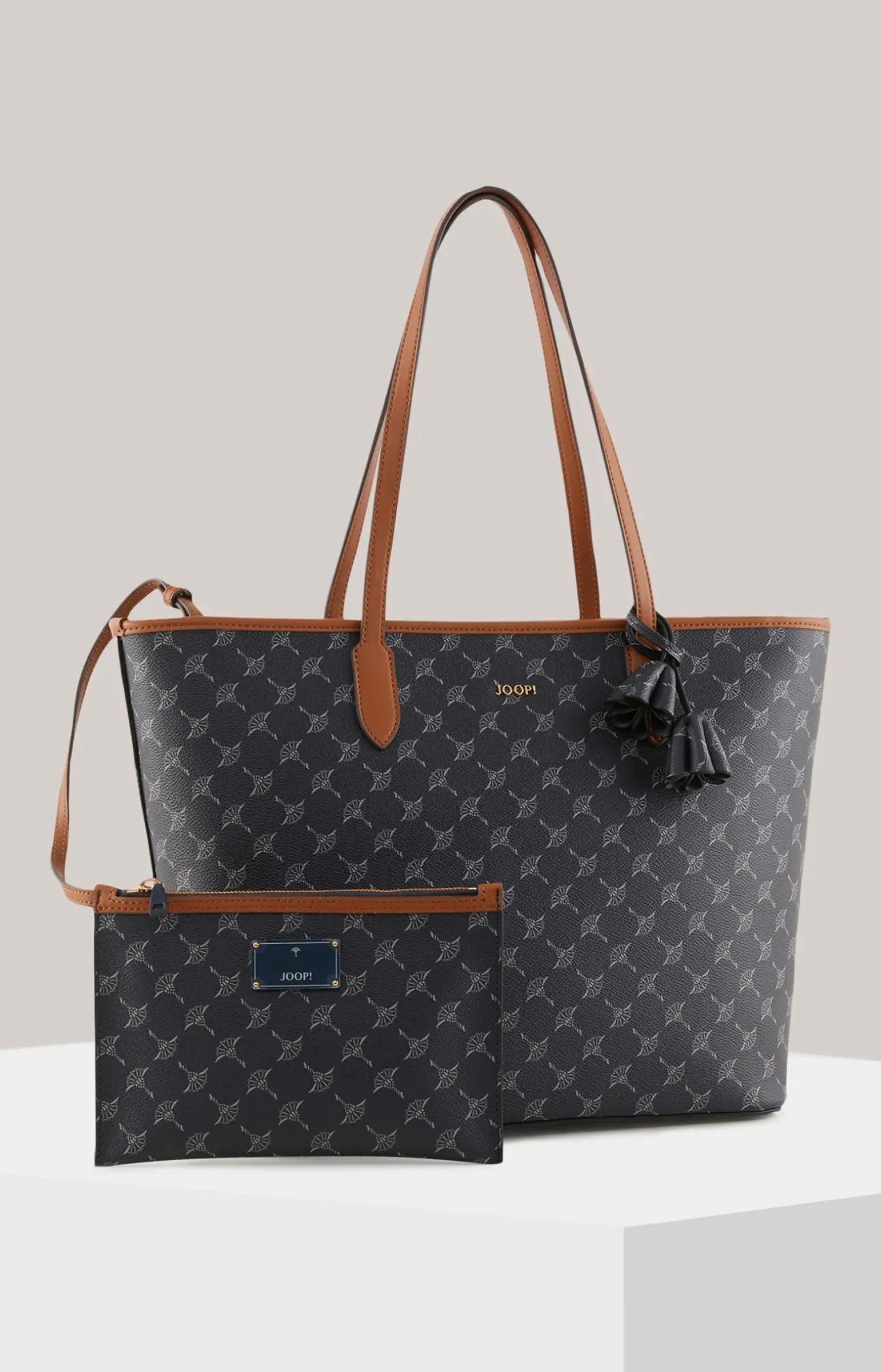 Midi-Shopper Cortina Lara in Dunkelblau