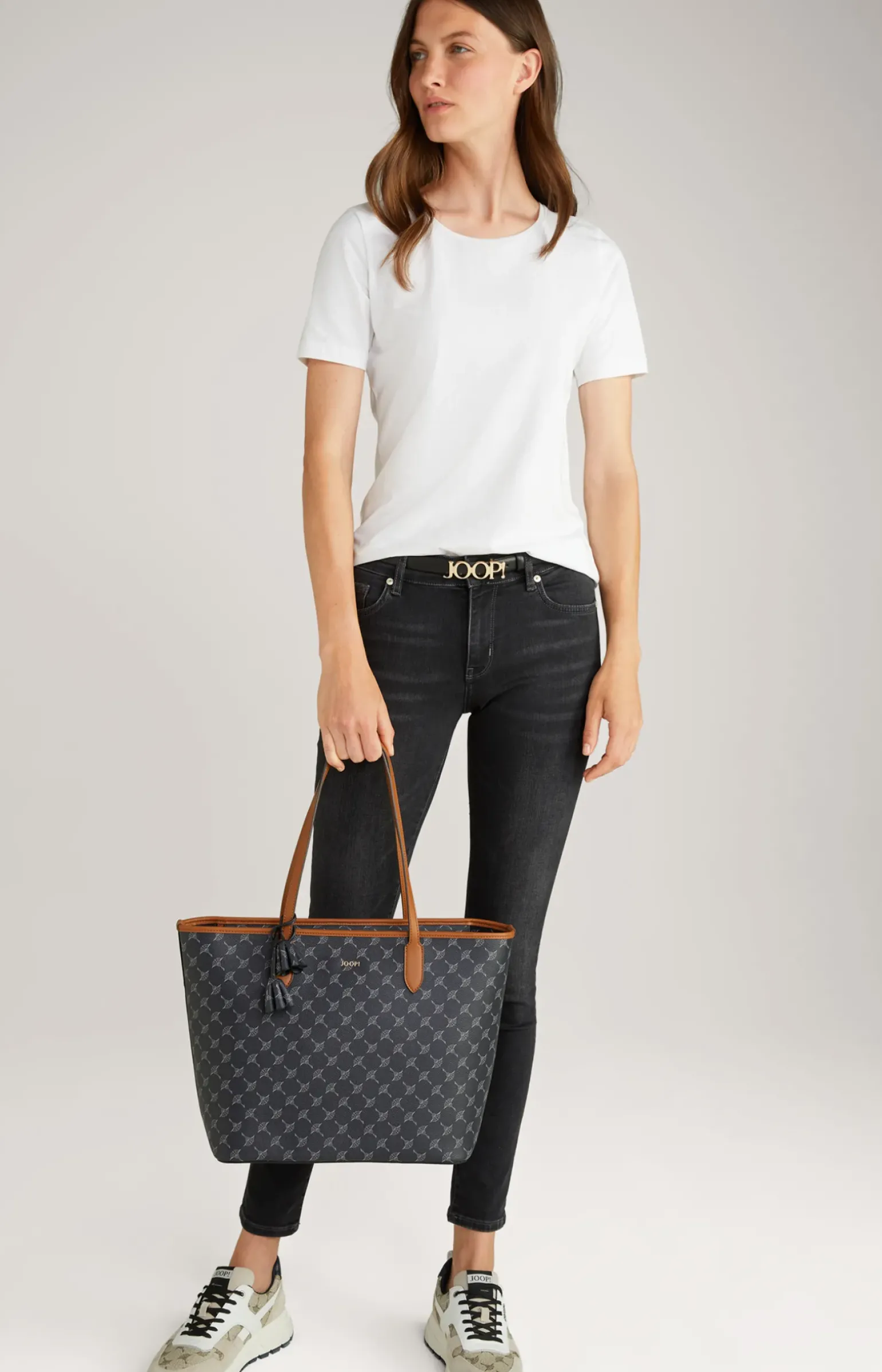 Midi-Shopper Cortina Lara in Dunkelblau