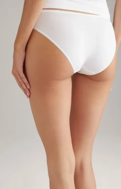 Modal-Bikini-Slip in Weiß