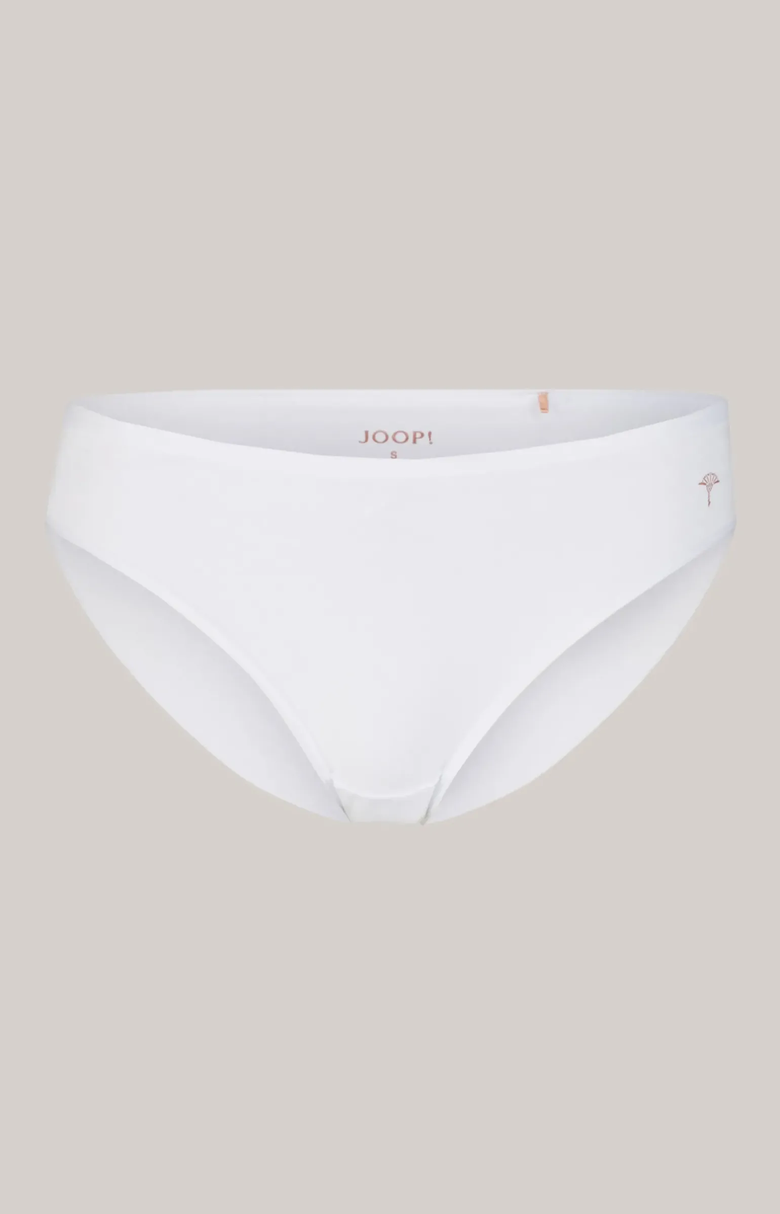 Modal-Bikini-Slip in Weiß