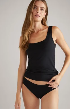 Modal-Top in Schwarz