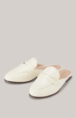 Mule Unico Aperta in Creme