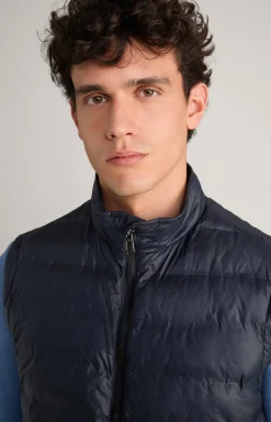 Nylon-Steppweste Alco in Navy