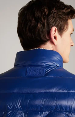 Nylon-Steppweste Vanor in Blau