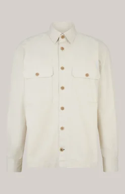 Overshirt Hadwin in Offwhite