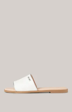 Pantolette Mazzolino Merle in Offwhite