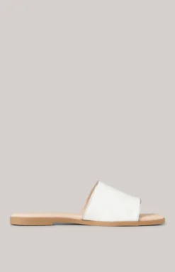 Pantolette Mazzolino Merle in Offwhite
