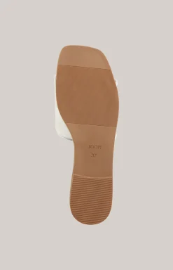 Pantolette Mazzolino Merle in Offwhite