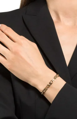 Panzer-Armband in Gold