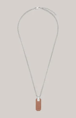 Panzerhalskette in Silber