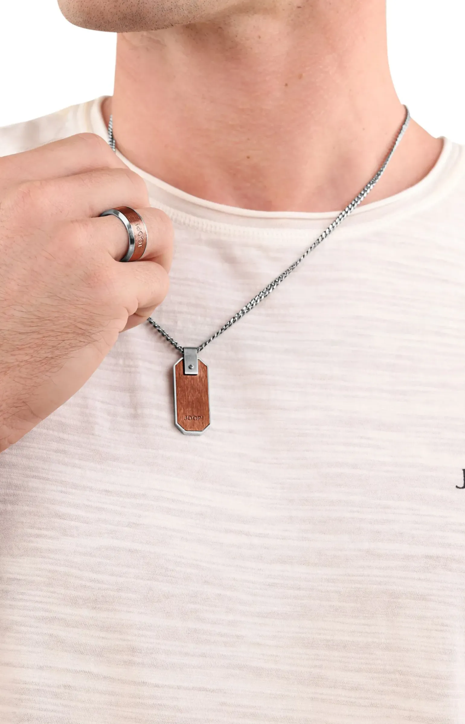 Panzerhalskette in Silber