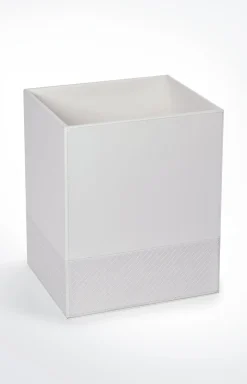 Papierkorb Bathline, Weiß