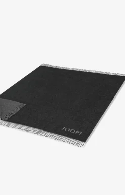 Plaid Fine Doubleface in Anthrazit/Graphit